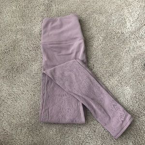 Pink/Purple Lululemon Lace leggings